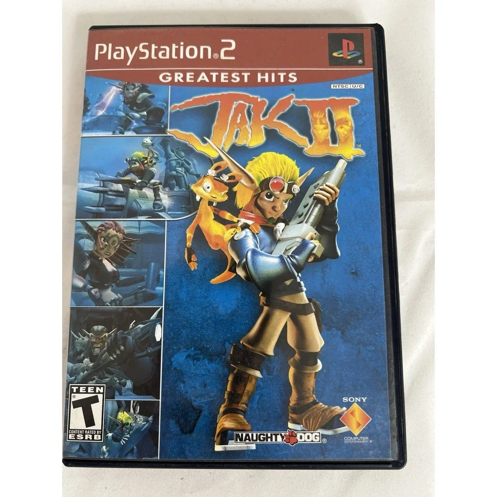Jak II PS2 PlayStation 2 Complete CIB Tested Greatest Hits